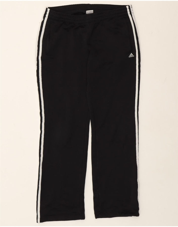 Adidas Womens Tracksuit Trousers UK 12/14 Medium Black Polyester