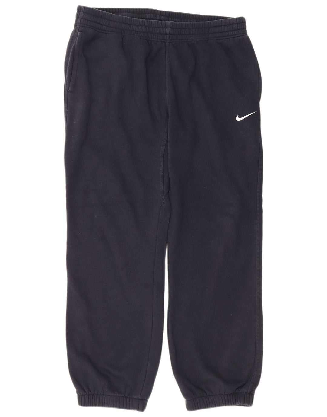 NIKE Mens Tracksuit Trousers Joggers XL Navy Blue Cotton