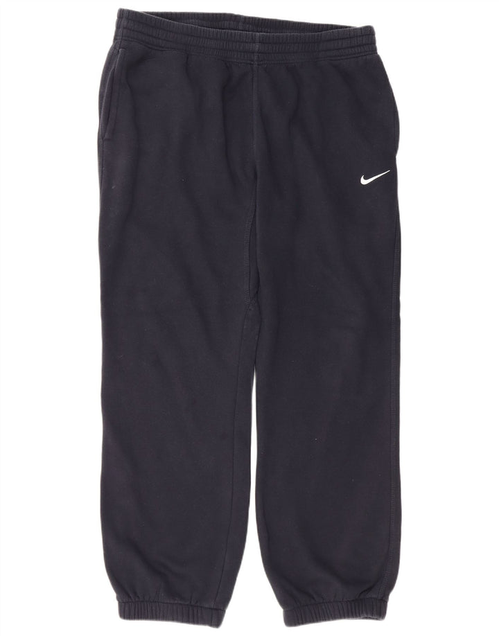 NIKE Mens Tracksuit Trousers Joggers XL Navy Blue Cotton