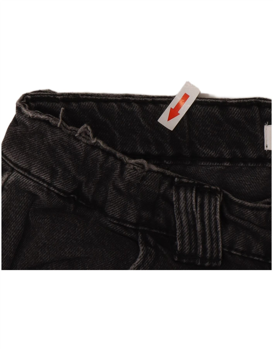 Zara Girls Denim Shorts 13-14 Years W28 Grey