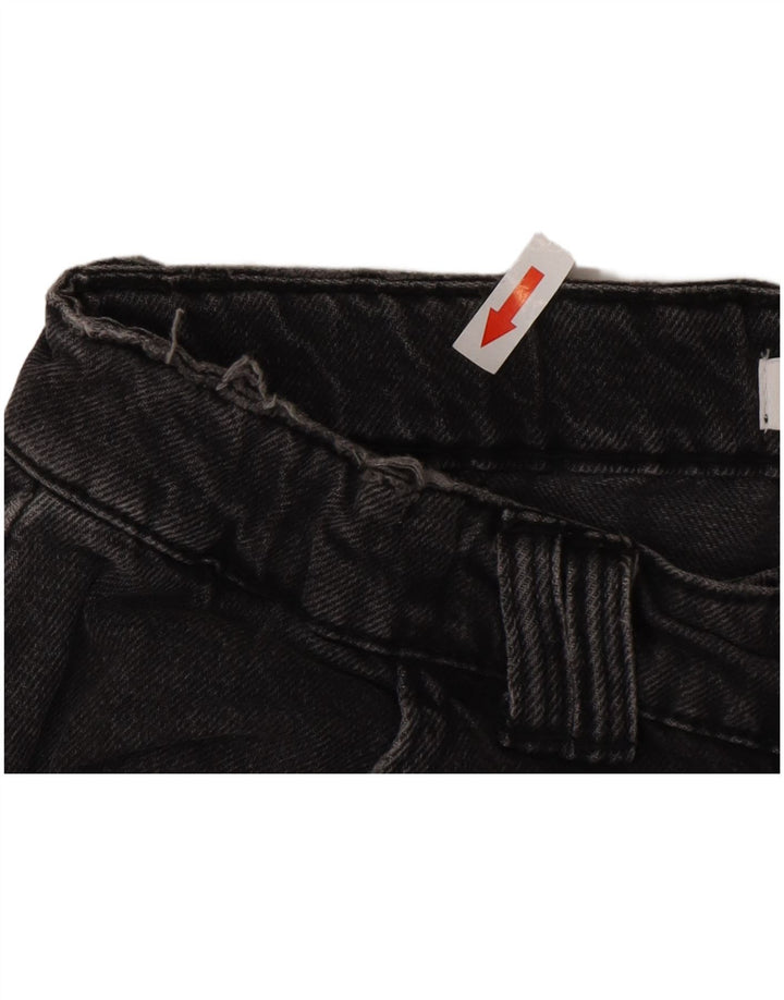 Zara Girls Denim Shorts 13-14 Years W28 Grey