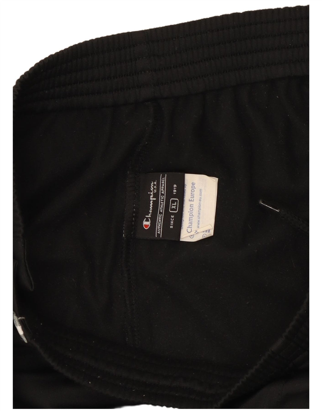 Champion Mens Tracksuit Trousers XL  Black Polyester