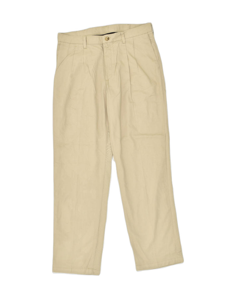 LEE Mens Straight Chino Trousers W34 L32 Beige Cotton | Vintage Lee | Thrift | Second-Hand Lee | Used Clothing | Messina Hembry 