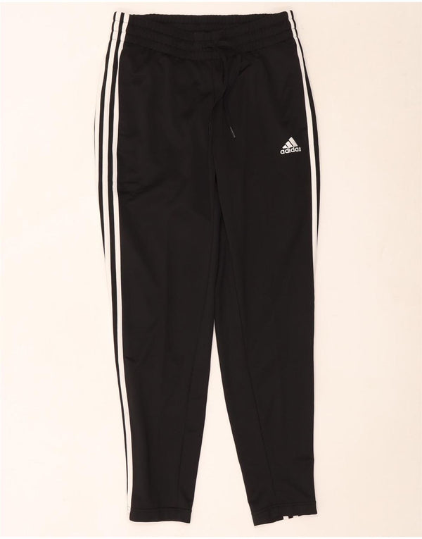 Adidas Womens Tracksuit Trousers UK 8/10 Small Black Polyester