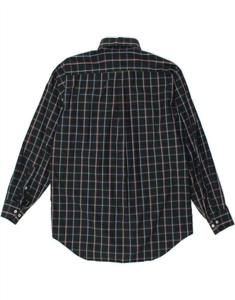 BEST COMPANY Mens Shirt Medium Black Check | Vintage Best Company | Thrift | Second-Hand Best Company | Used Clothing | Messina Hembry 