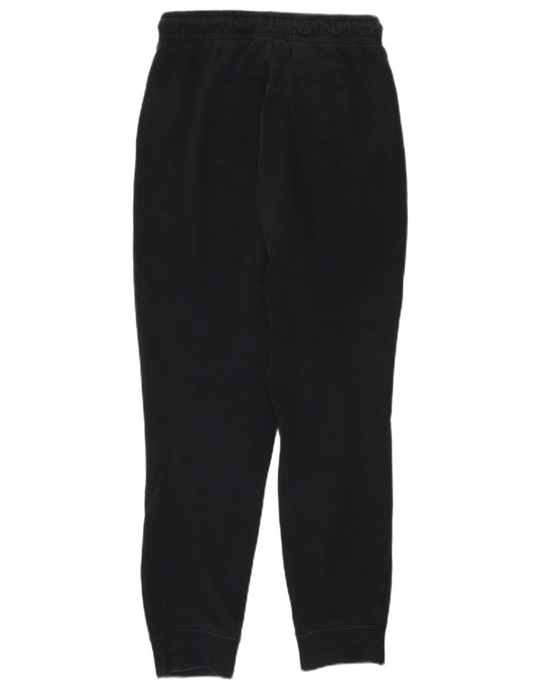 Nike Womens Tracksuit Trousers Joggers UK 6 XS  Black Cotton