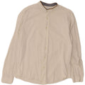 Zara Mens Shirt XL White Cotton