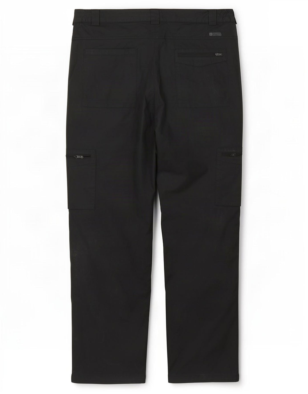 Mountain Warehouse Mens Hiking Cargo Trousers W36 L29 Black Polyester