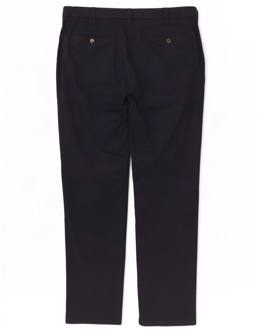 Marks & Spencer Mens Regular Chino Trousers W38 L31 Navy Blue Cotton