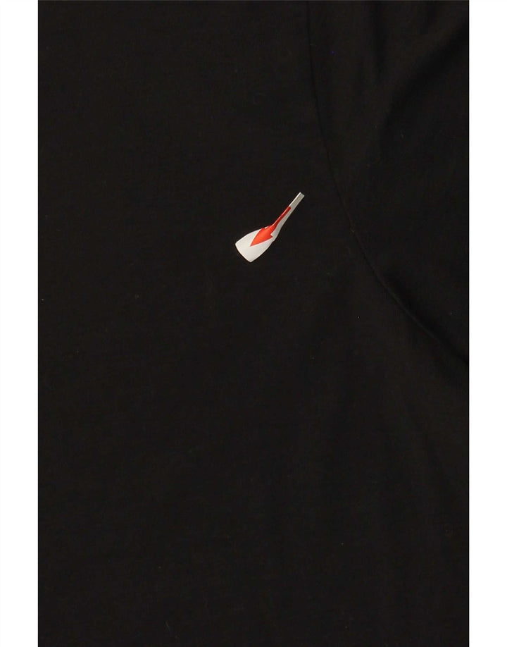 Adidas Mens T-Shirt Top Medium Black Polyester