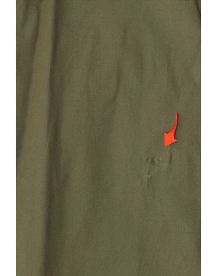 BENETTON Mens Shirt Small Khaki