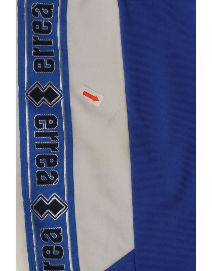 Errea Mens Graphic Tracksuit Trousers Medium  Blue Colourblock Polyester