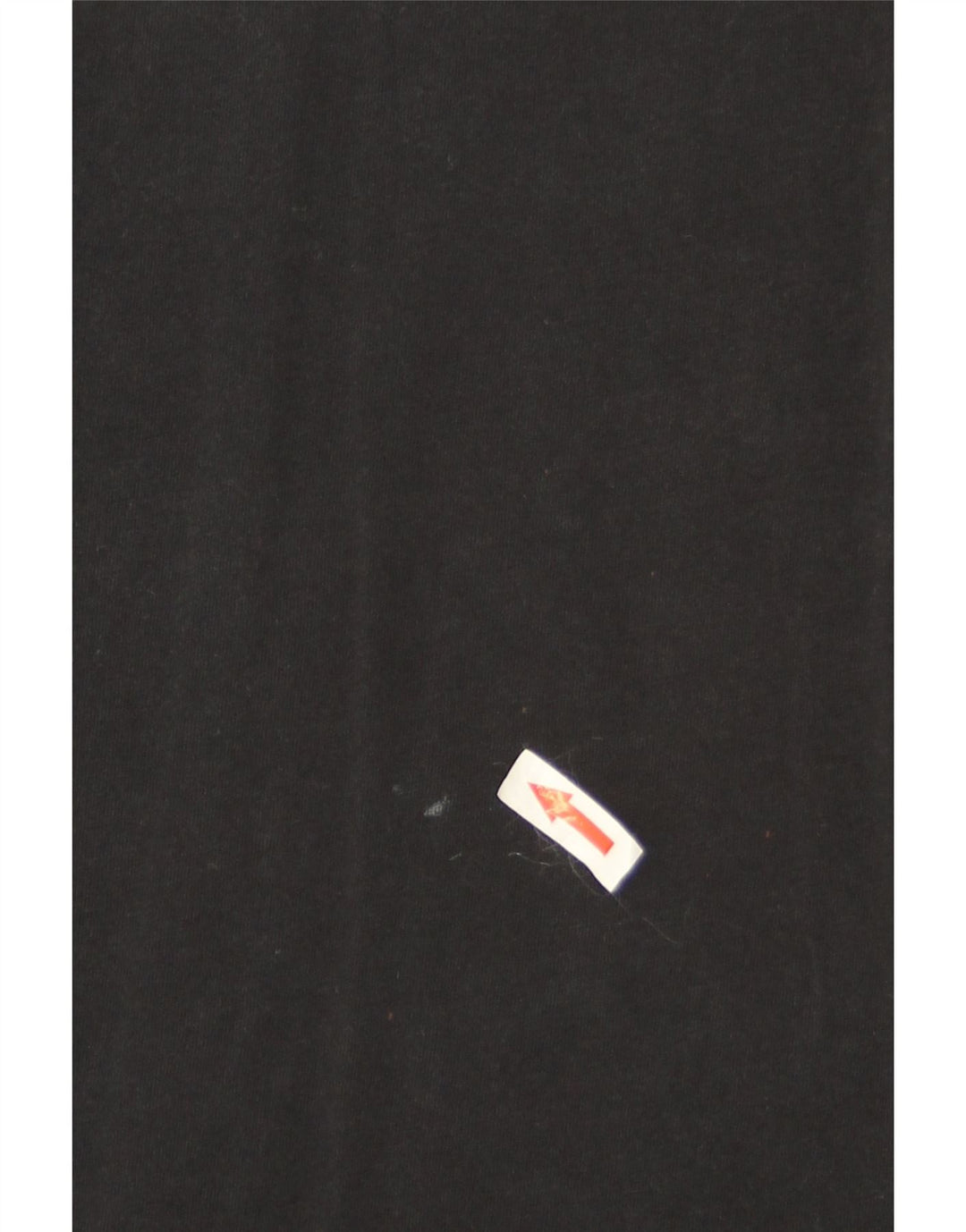Nike Mens Swoosh Graphic T-Shirt Top Medium Black Cotton