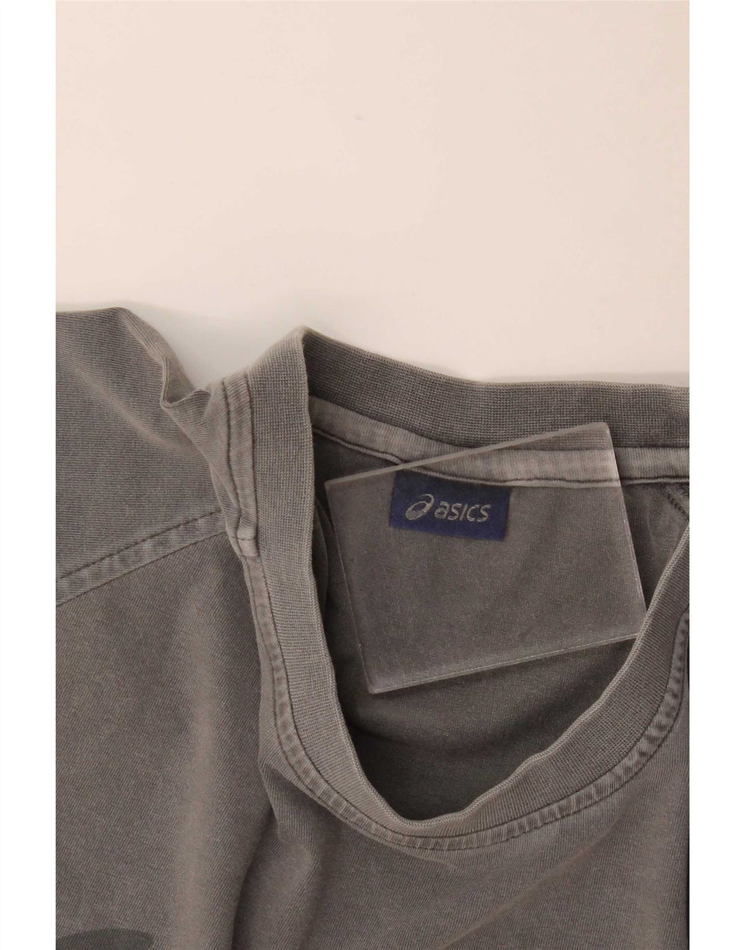 Asics Mens Graphic T-Shirt Top XL Grey