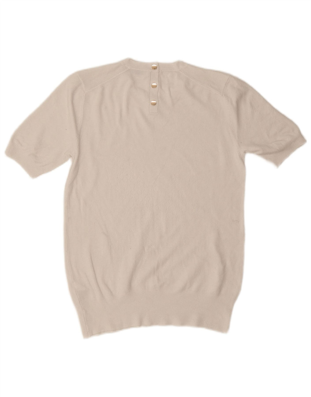 Zara Womens Blouse Top UK 14 Large White Viscose