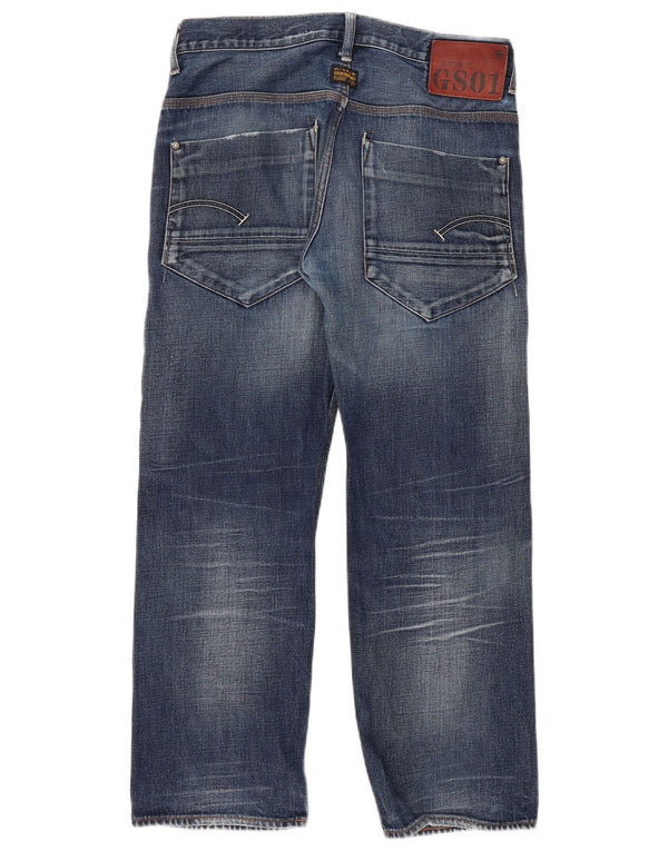 G-STAR Mens Straight Jeans W32 L28 Blue