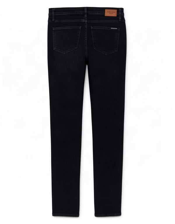Calvin Klein Womens Skinny Jeans US 8 Medium W27 L27 Navy Blue Cotton