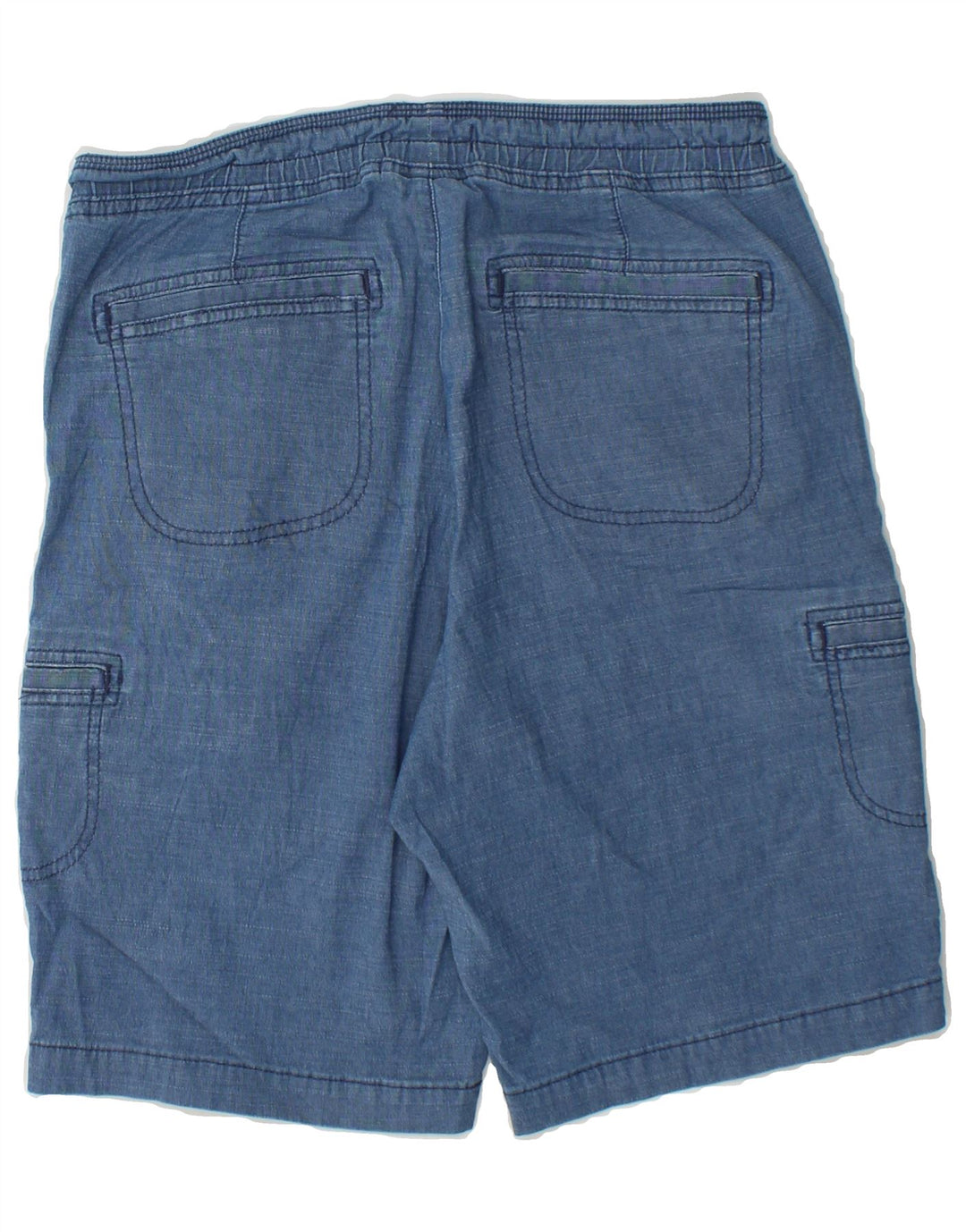 LEE Womens Mid Rise Relaxed Fit Cargo Shorts W30 Medium Blue Vintage Lee and Second-Hand Lee from Messina Hembry 