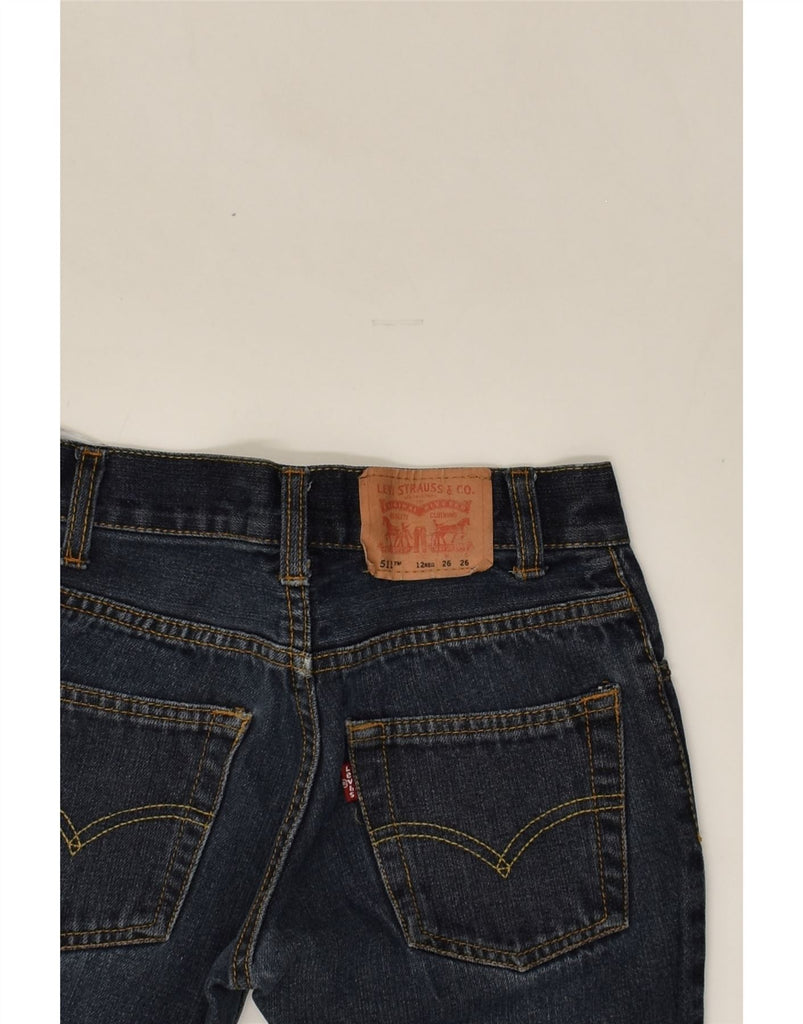 LEVI'S Boys 511 Slim Jeans 11-12 Years W26 L26 Blue Cotton | Vintage Levi's | Thrift | Second-Hand Levi's | Used Clothing | Messina Hembry 