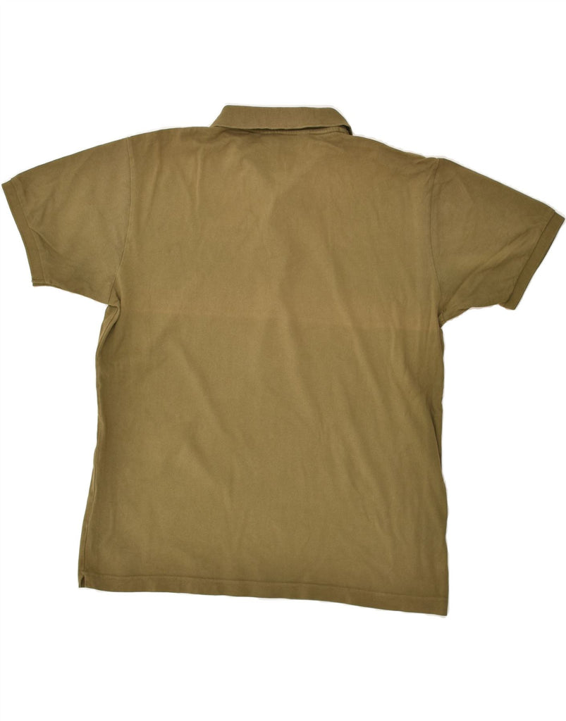 KAPPA Mens Polo Shirt 2XL Khaki Cotton | Vintage Kappa | Thrift | Second-Hand Kappa | Used Clothing | Messina Hembry 