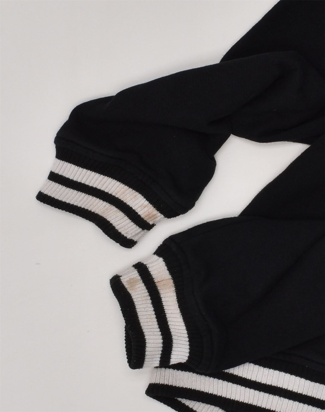 HURLEY Boys Graphic Varsity Jacket 11-12 Years Large Black Cotton