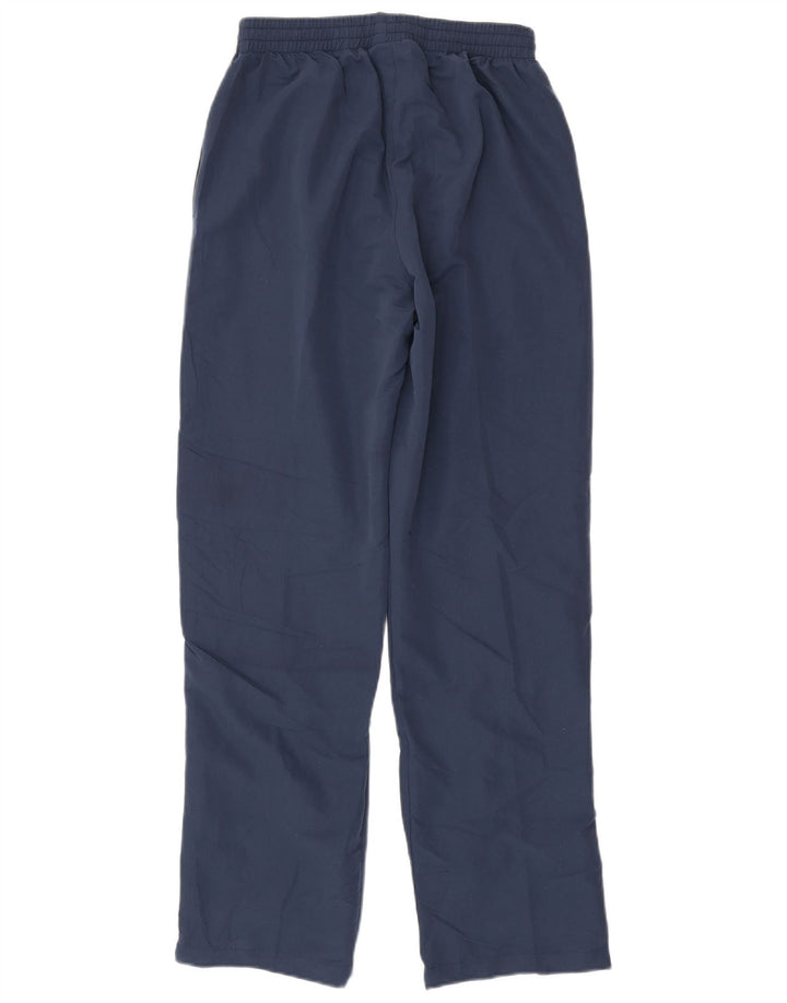 ASICS Mens Tracksuit Trousers Small  Navy Blue Polyester