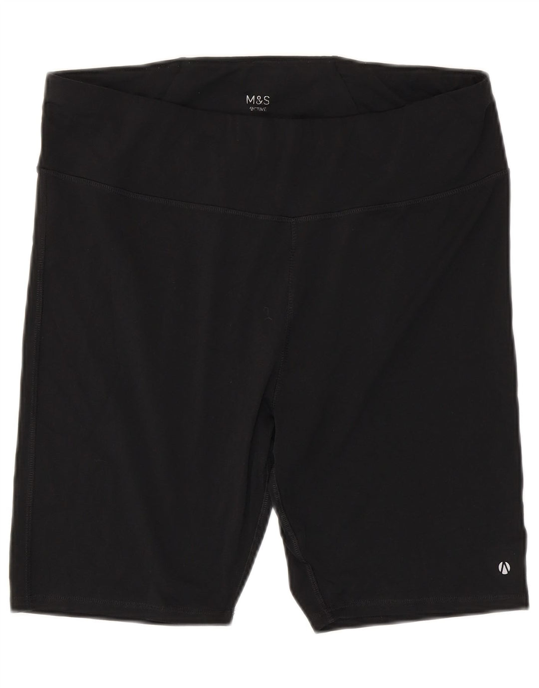 Marks & Spencer Womens Sport Shorts UK 18 XL Black Polyester