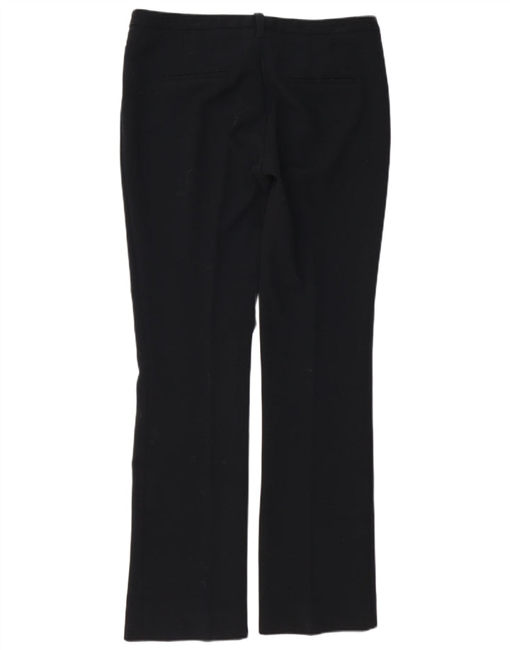 ZARA Womens Straight Suit Trousers Large W30 L32 Black