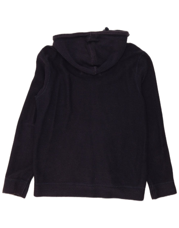 Fat Face Mens Zip Hoodie Sweater Large Navy Blue Cotton