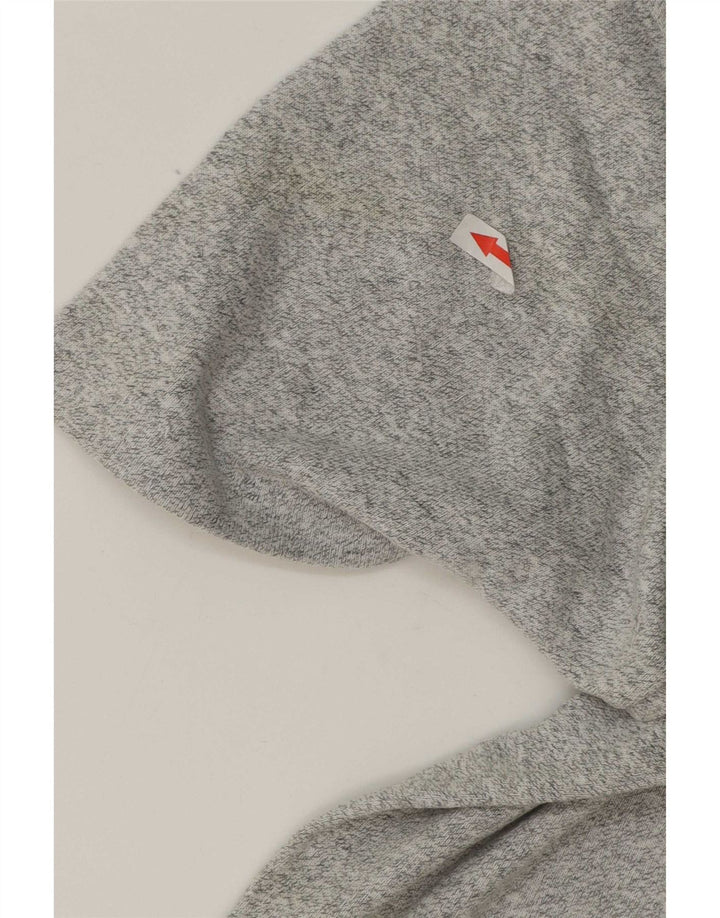 Champion Mens T-Shirt Top Large Grey Flecked Cotton
