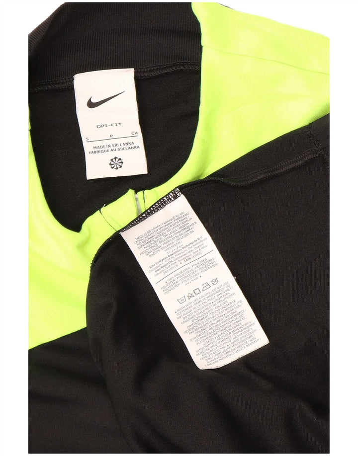 Nike Mens The FA Referee Graphic Top Long Sleeve Small Black Colourblock