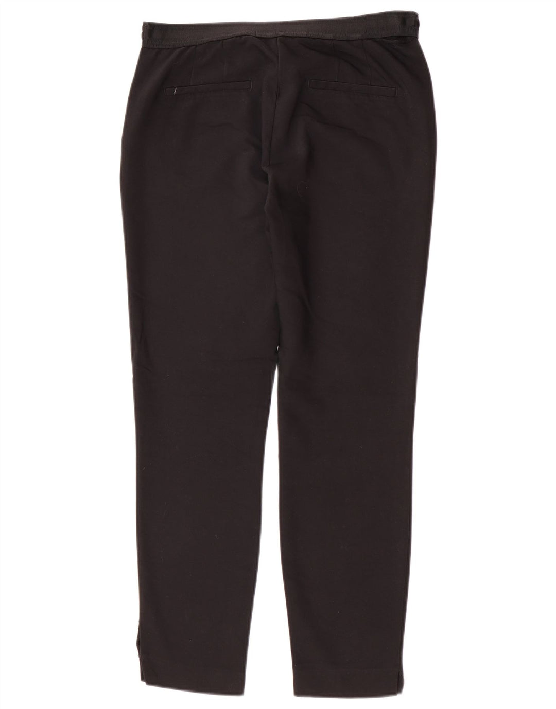 Zara Womens Slim Chino Trousers Medium W28 L26 Black Cotton