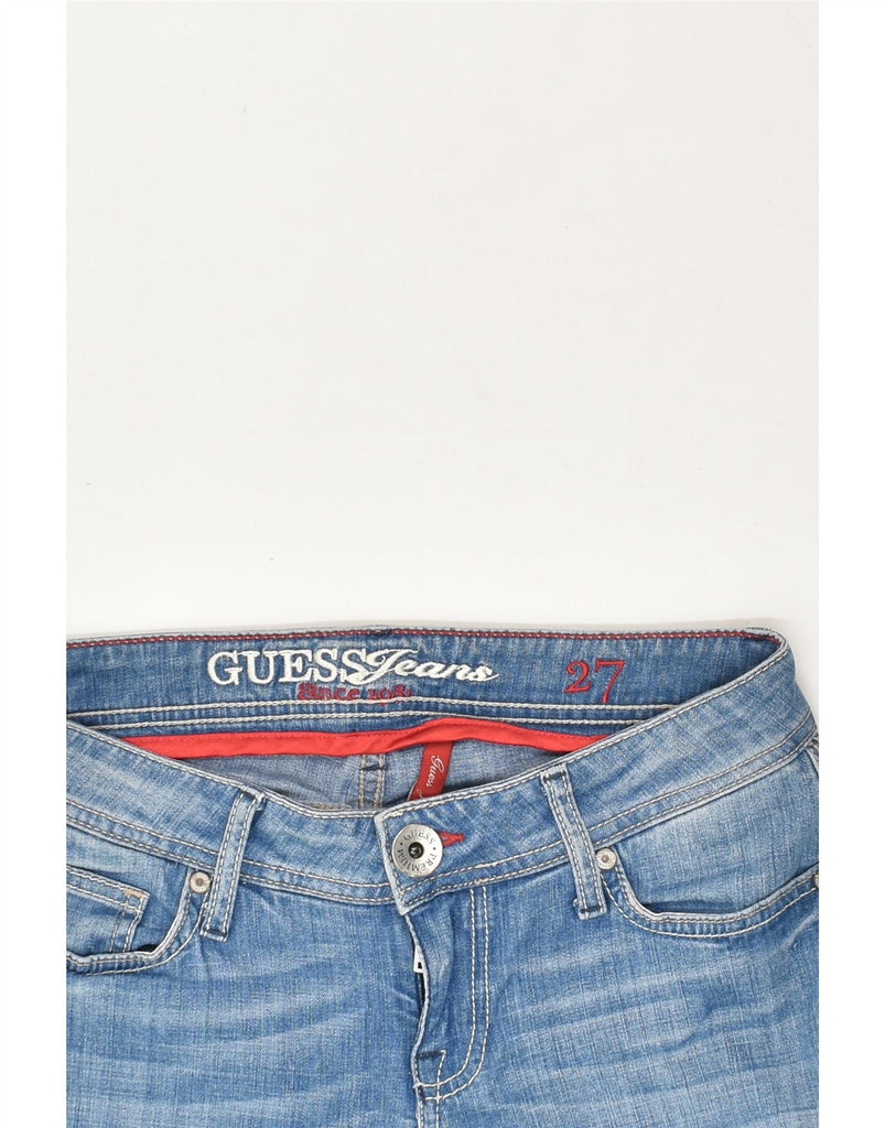 GUESS Mens Slim Jeans W27 L32 Blue Cotton | Vintage Guess | Thrift | Second-Hand Guess | Used Clothing | Messina Hembry 