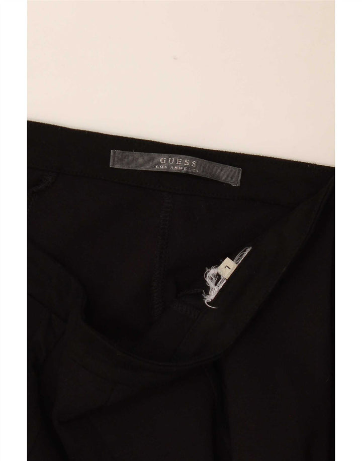 Guess Womens Slim Casual Trousers Large W34 L27 Black