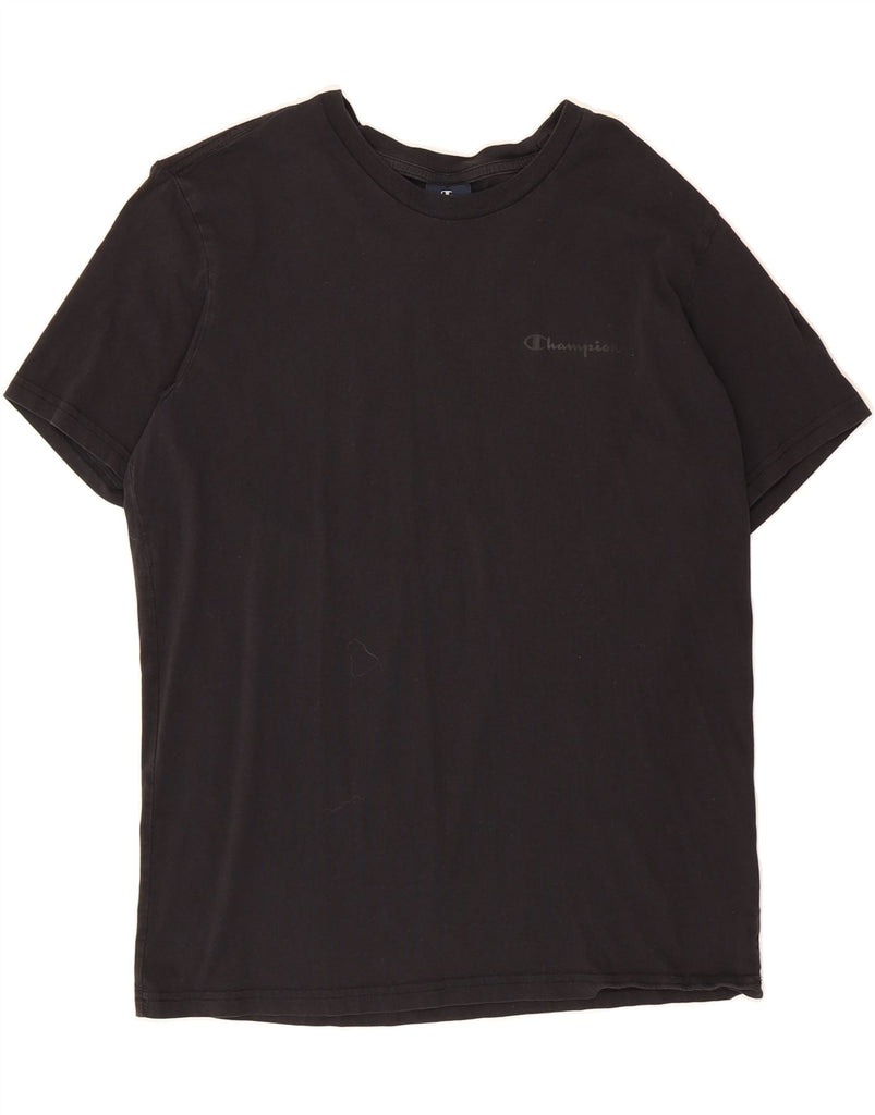 CHAMPION Mens T-Shirt Top Medium Navy Blue Vintage Champion and Second-Hand Champion from Messina Hembry 