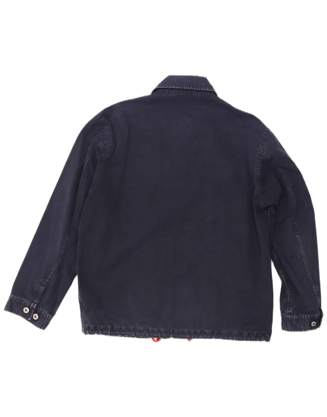 Murphy & Nye Mens Bomber Jacket UK 38 Medium Navy Blue Cotton