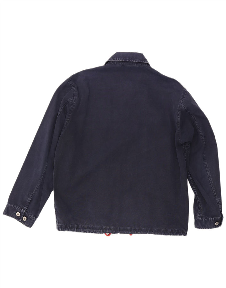 Murphy & Nye Mens Bomber Jacket UK 38 Medium Navy Blue Cotton