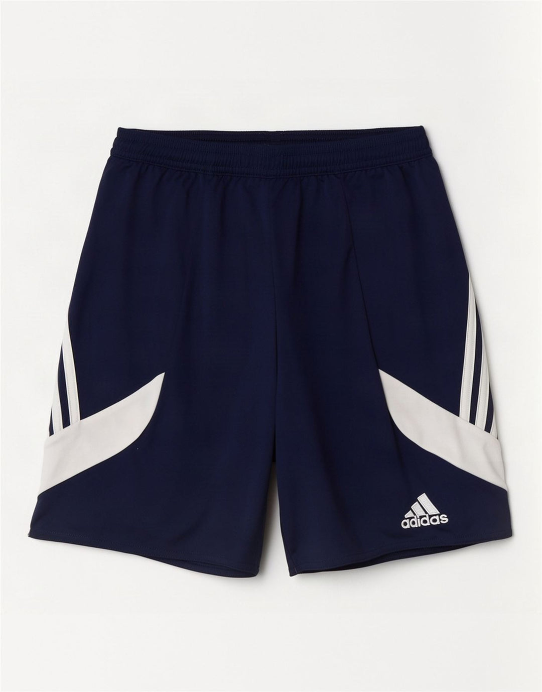 Adidas Mens Climalite Sport Shorts Small Navy Blue Colourblock Polyester