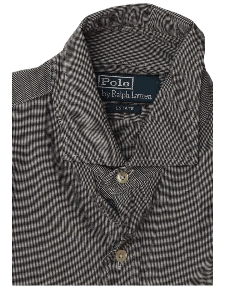 Polo Ralph Lauren Mens Estate Shirt Large Grey Check