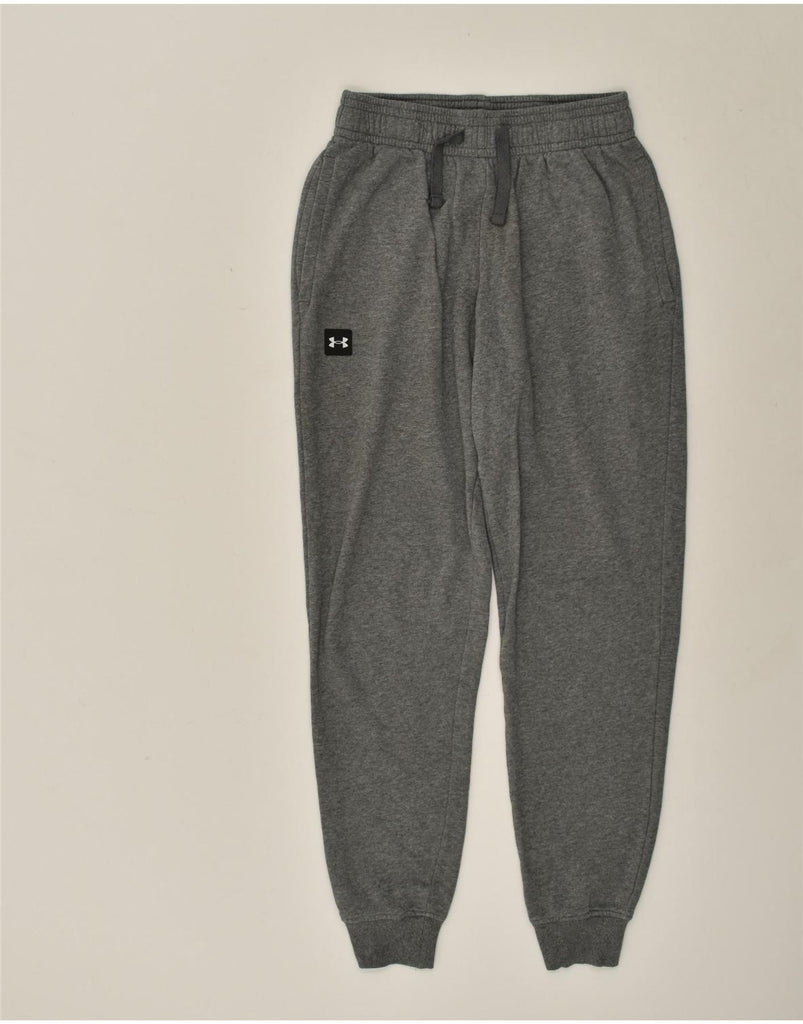 UNDER ARMOUR Mens Tracksuit Trousers Joggers Medium Grey Cotton | Vintage Under Armour | Thrift | Second-Hand Under Armour | Used Clothing | Messina Hembry 