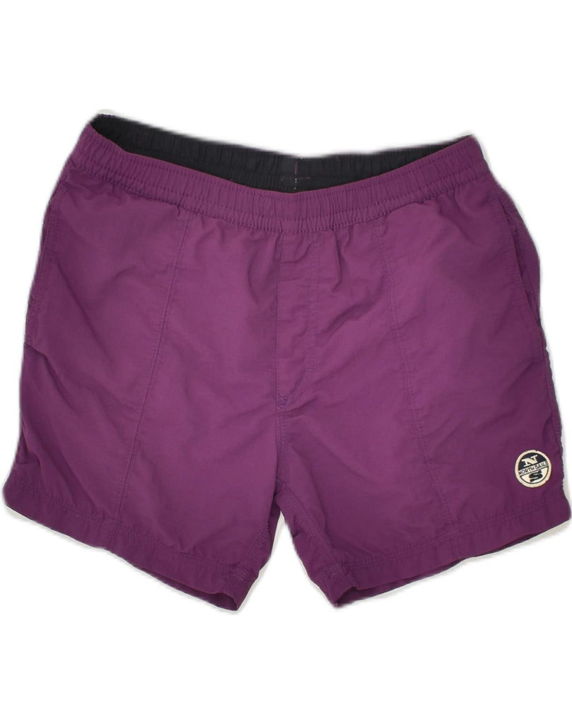 NORTH SAILS Boys Sport Shorts 11-12 Years Purple Nylon | Vintage North Sails | Thrift | Second-Hand North Sails | Used Clothing | Messina Hembry 