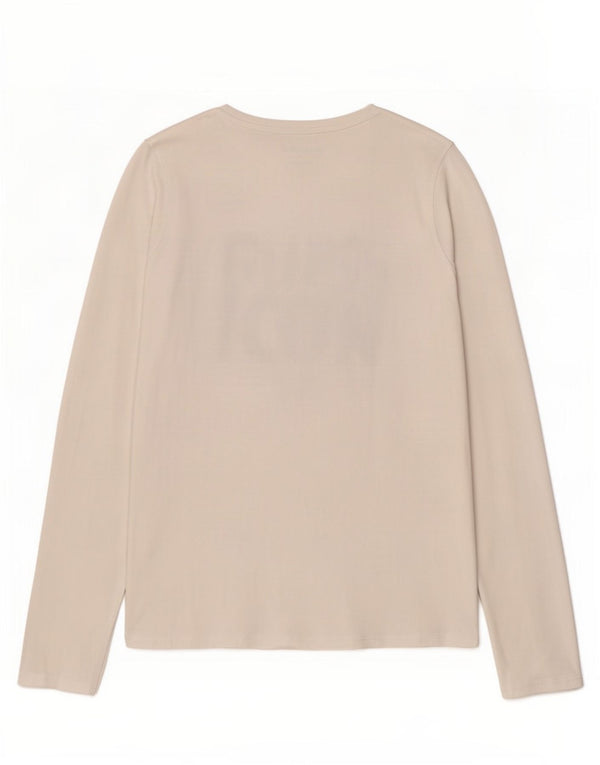 Guess Girls Graphic Top Long Sleeve 13-14 Years White Cotton