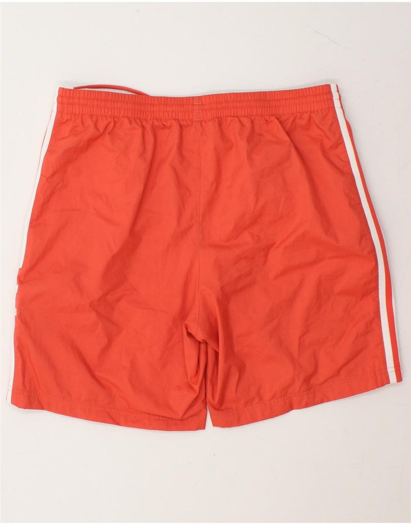 ADIDAS Mens Sport Shorts Large  Orange Polyester Vintage Adidas and Second-Hand Adidas from Messina Hembry 
