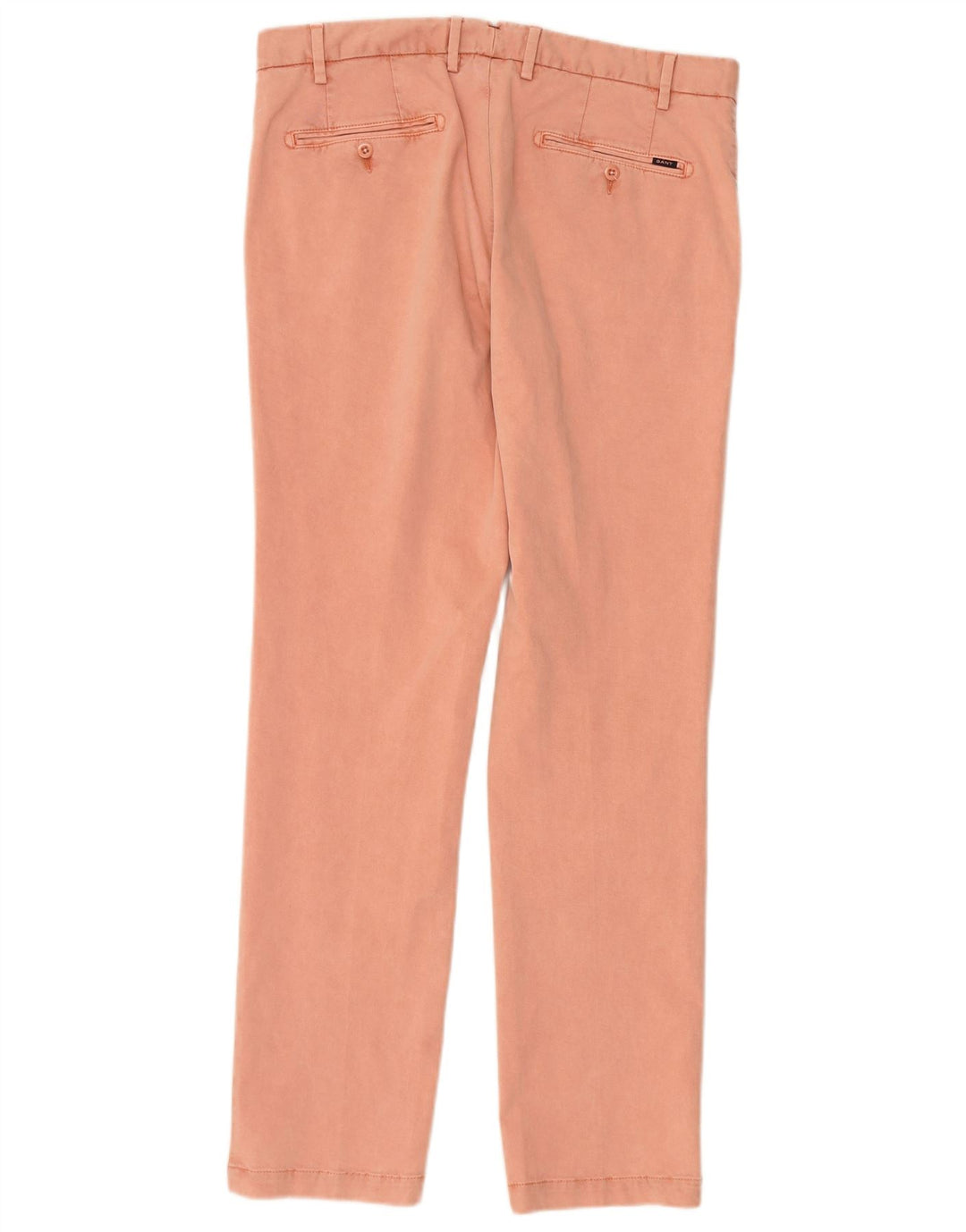 GANT Mens Soho Straight Chino Trousers W34 L32 Pink Cotton