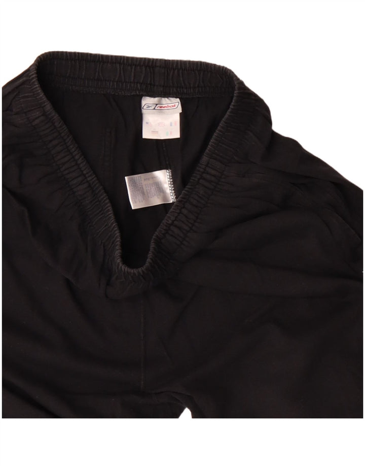 Reebok Mens Bermuda Sport Shorts XL Black Cotton