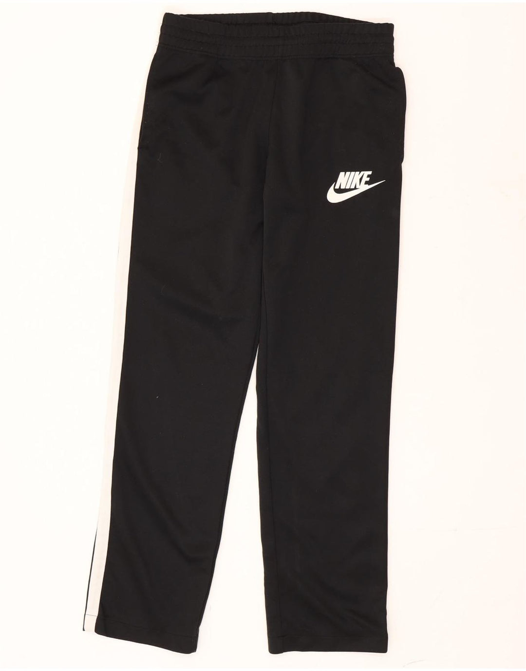 Nike Mens Tracksuit Trousers Small  Black Colourblock Polyester