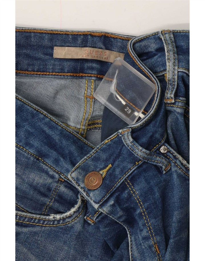 Guess Womens Skinny Jeans W29 L29 Blue