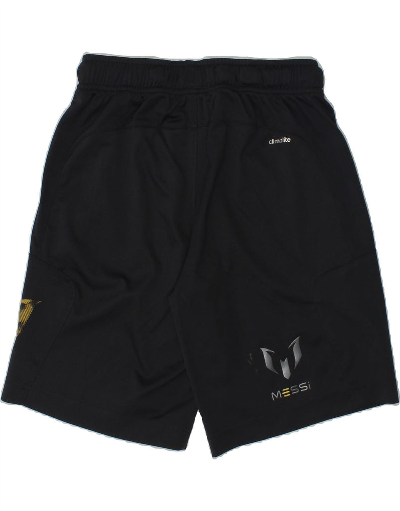 ADIDAS Boys Climalite Sport Shorts 9-10 Years  Black | Vintage Adidas | Thrift | Second-Hand Adidas | Used Clothing | Messina Hembry 