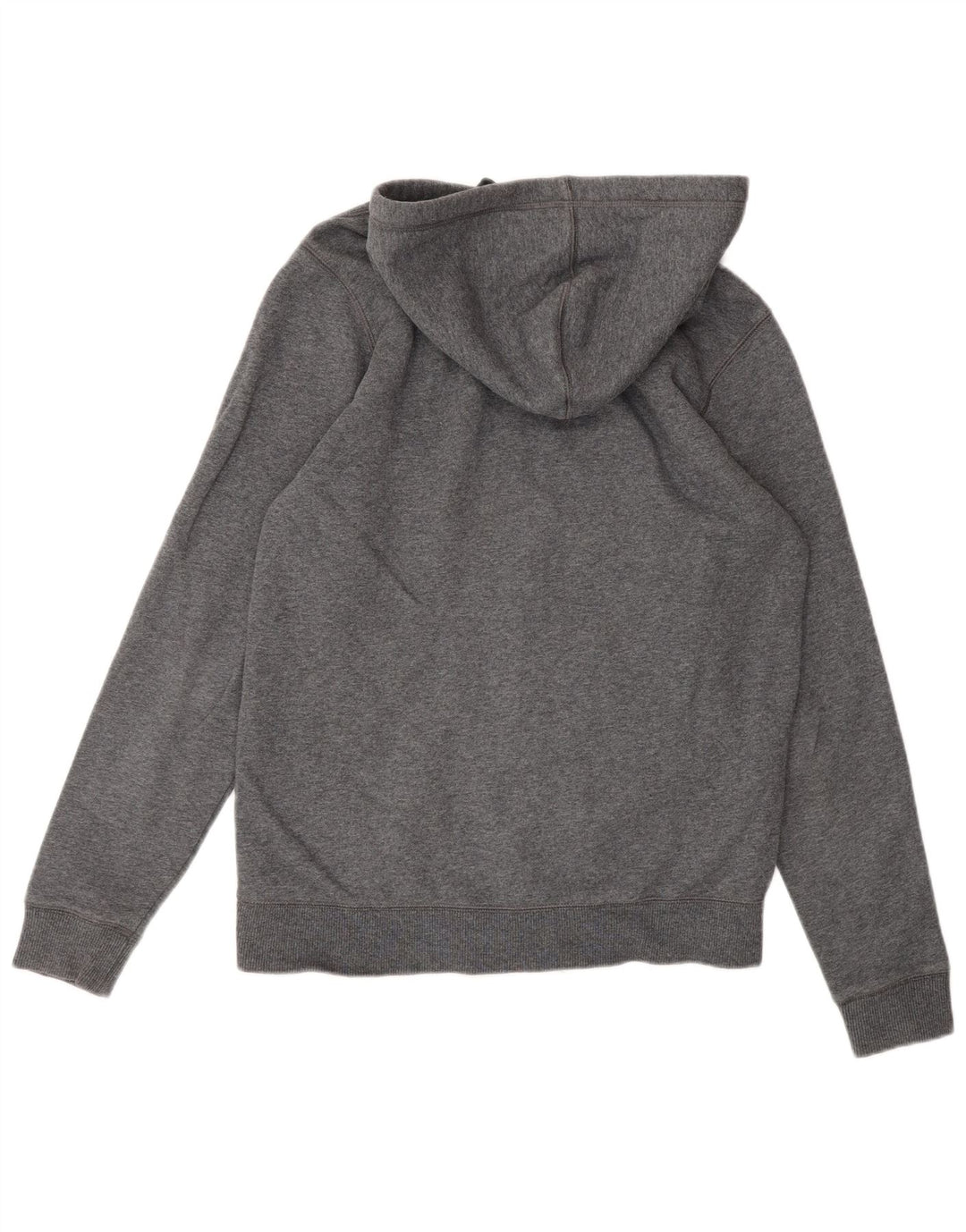 UNDER ARMOUR Mens Cold Gear Zip Hoodie Sweater Small Grey Cotton