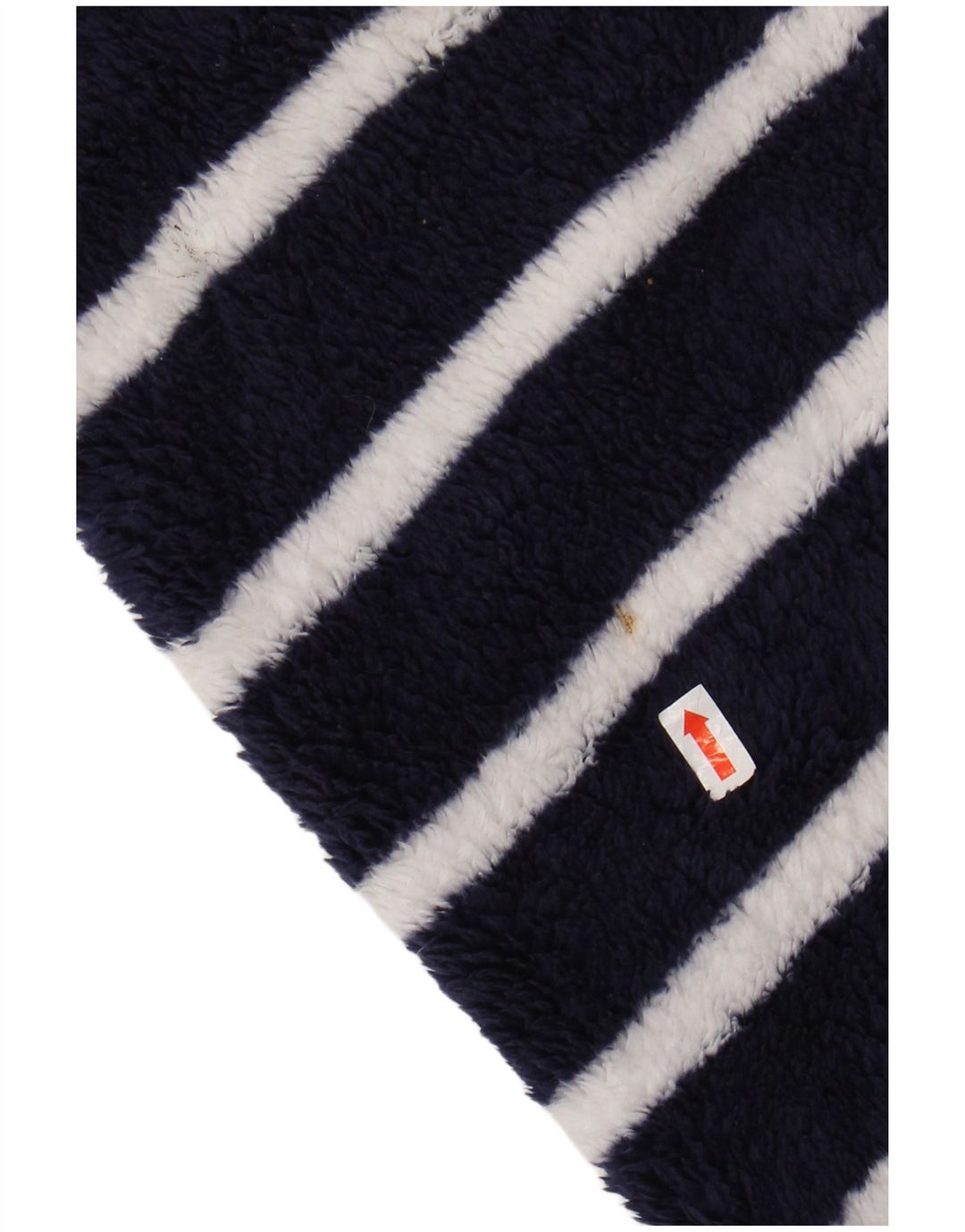 MOUNTAIN WAREHOUSE Womens Fleece Jumper UK 18 XL Navy Blue Striped